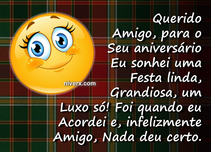 Feliz Aniversário Engraçado Para Amigo Celular E Whatsapp