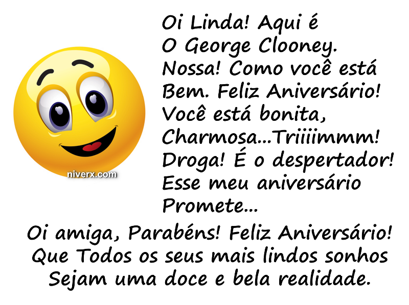 Texto De Feliz Aniversario Engraçado Para Amiga