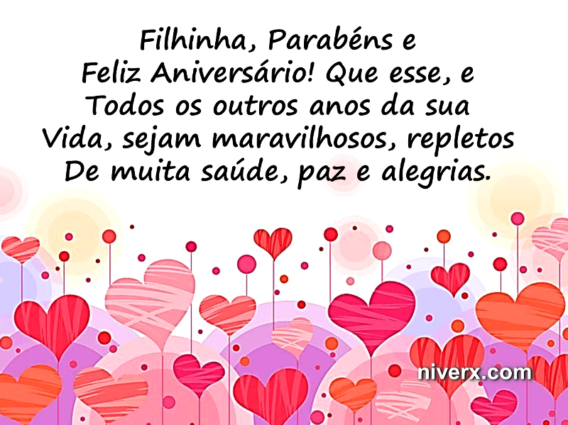 Featured image of post Mensagens De Feliz Aniversario Para Filha Feliz anivers rio minha filha amada