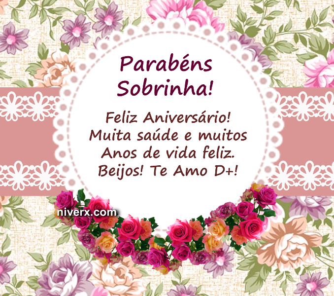 Feliz Aniversário Para Sobrinha Celular E Whatsapp Mensagens De