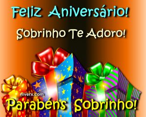 Feliz Aniversário para Sobrinho - Celular e Whatsapp gkmjgyu6