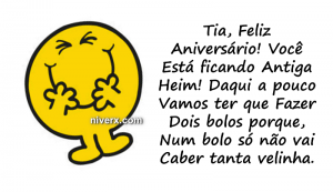 Feliz Aniversário para tia - Celular e Whatsapp hfgjhr