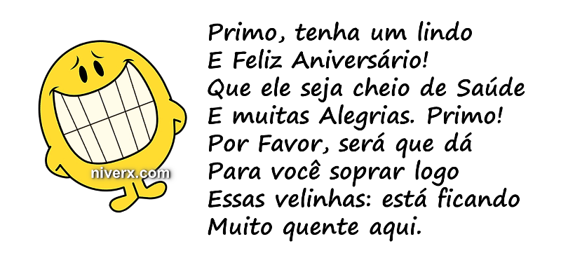 Feliz Aniversário para Primo - Celular e Whatsapp 7 (1)