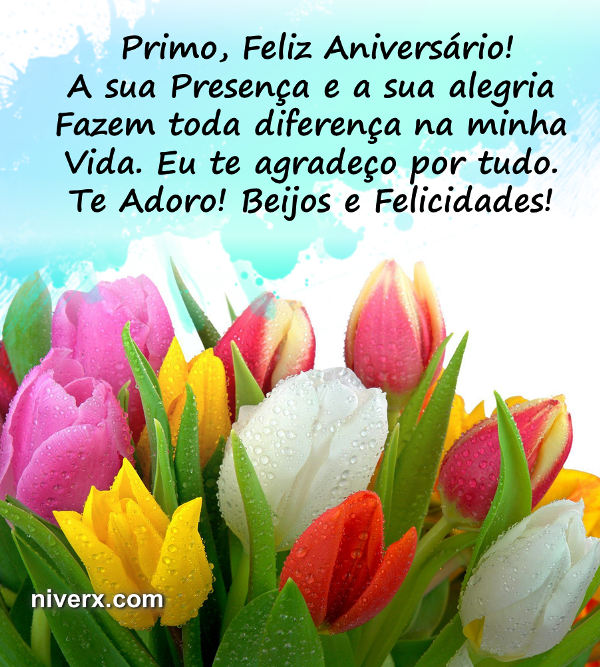 Feliz Aniversário para Primo - Celular e Whatsapp y (7)