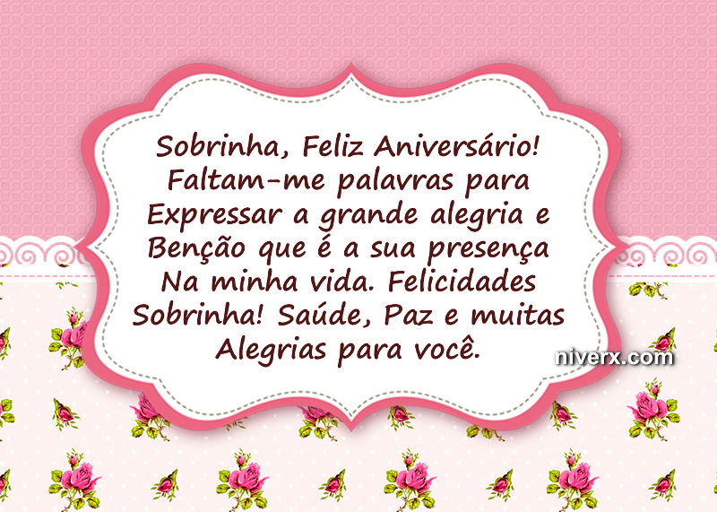 Feliz Aniversário para sobrinha - Celular e Whatsapp 13 (11)