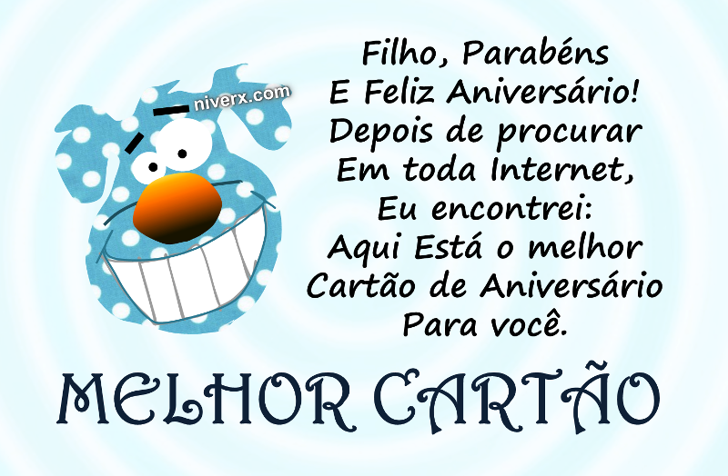 Aniversário Engraçado para Filho - Facebook e Whatsapp C2 2