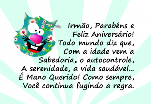 Aniversário Engraçado para Irmão - Facebook E1