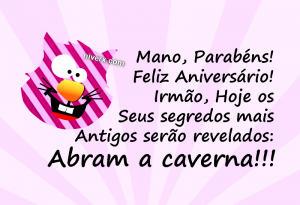 Aniversário Engraçado para Irmão - Facebook E2