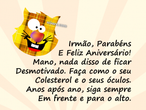 Aniversário Engraçado para Irmão - Facebook E3