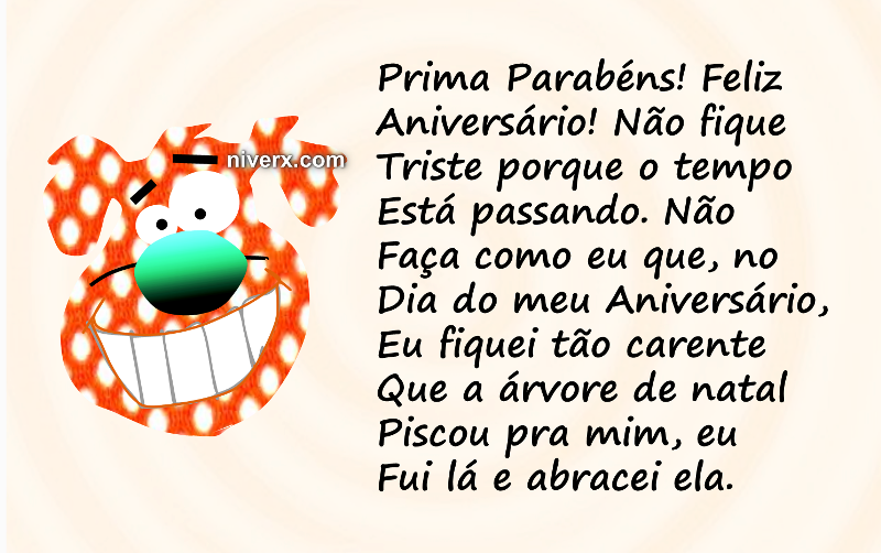 Aniversário Engraçado para Prima - Facebook e Whatsapp E2  (1)