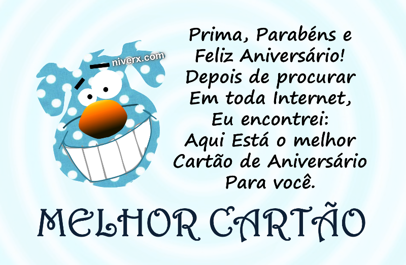 Aniversário Engraçado para Prima - Facebook e Whatsapp E2  (2)