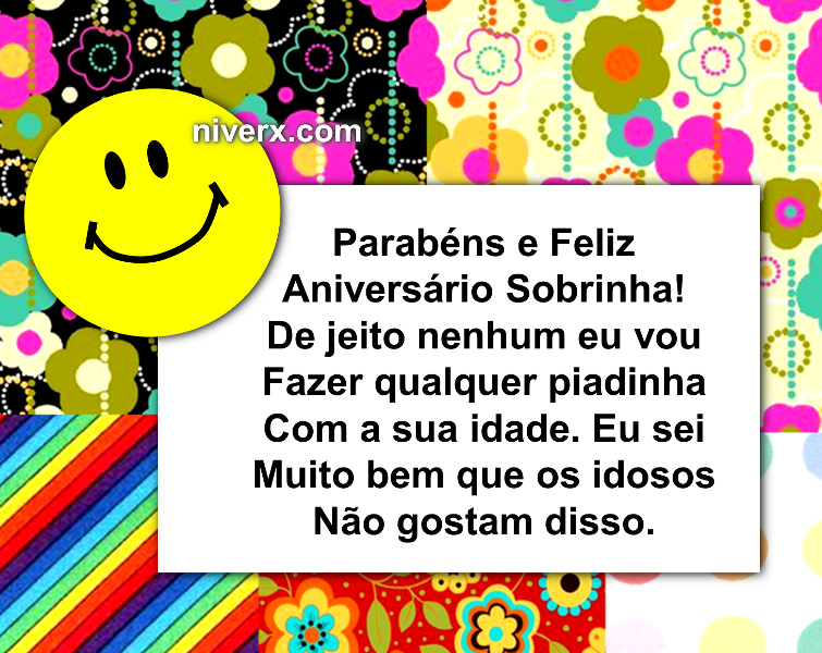 Aniversário Engraçado para Sobrinha - Celular e Whatsapp y (3)