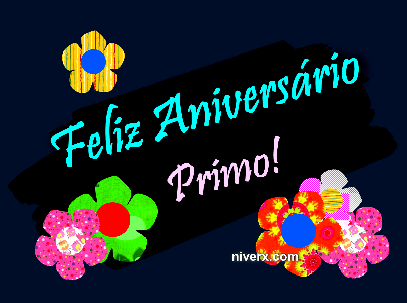 Aniversário para Primo - Celular e Whatsapp gfbijh