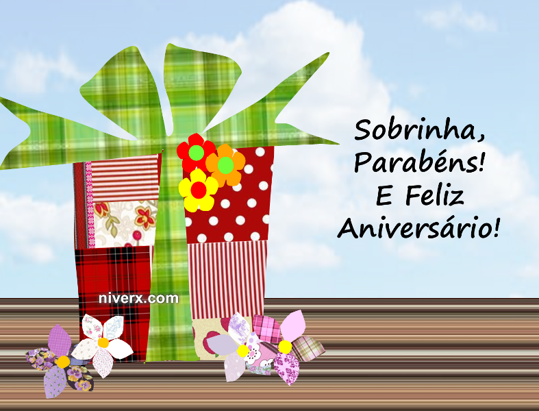 Aniversário para Sobrinha - Facebook Whatsapp C11