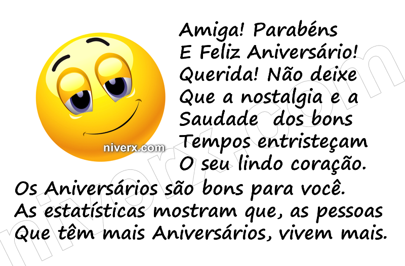 Featured image of post Engra ado Feliz Aniversario Amiga Querida