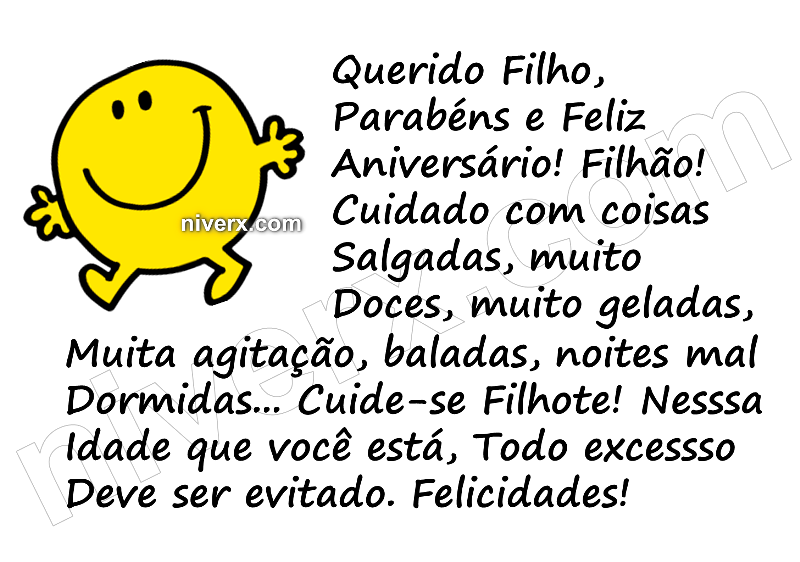 Feliz Aniversário Engraçado para Filho - Celular e Whatsapp ujgh (1)