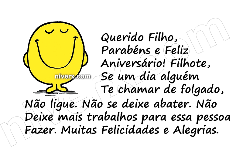 Feliz Aniversário Engraçado para Filho - Celular e Whatsapp ujgh (4)