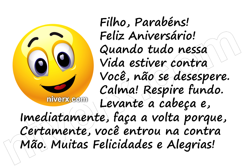 Feliz Aniversário Engraçado para Filho - Celular e Whatsapp ujgh (5)