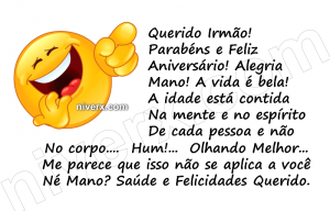 Feliz Aniversário Engraçado para Irmão - Celular e Whatsapp hg (1)