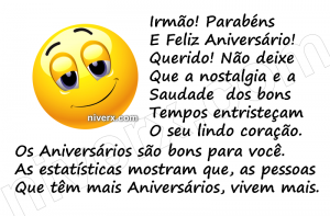 Feliz Aniversário Engraçado para Irmão - Celular e Whatsapp hg (5)