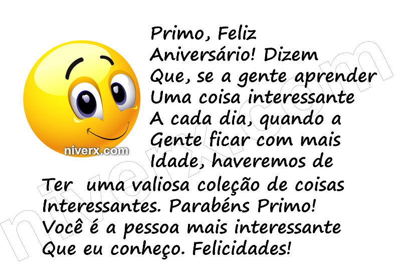 Feliz Aniversário Engraçado para Primo - Celular e Whatsapp g8 (3)