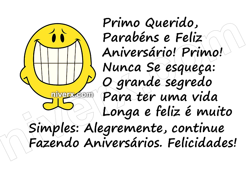 Feliz Aniversário Engraçado para Primo - Celular e Whatsapp g8 (4)