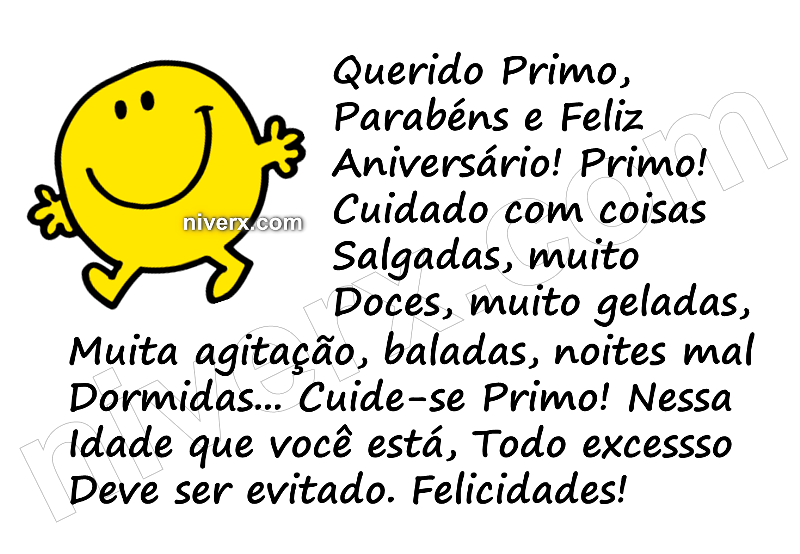 Feliz Aniversário Engraçado para Primo - Celular e Whatsapp g8 (7)