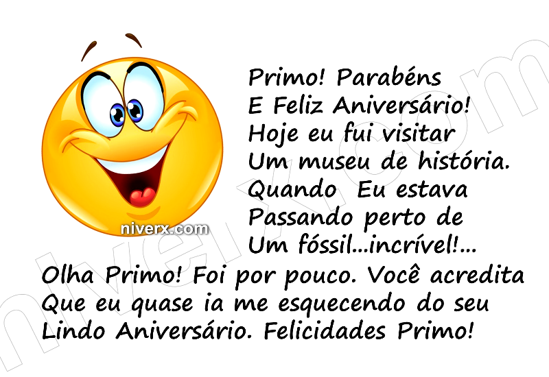 Feliz Aniversário Engraçado para Primo - Celular e Whatsapp n (1)