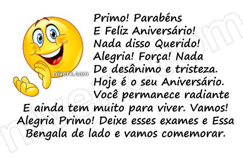 Feliz Aniversário Engraçado para Primo - Celular e Whatsapp n (10)