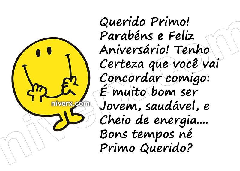 Feliz Aniversário Engraçado para Primo - Celular e Whatsapp n (8)