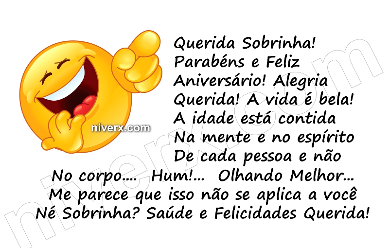 Feliz Aniversário Engraçado para Sobrinha - Celular e Whatsapp yt (8)