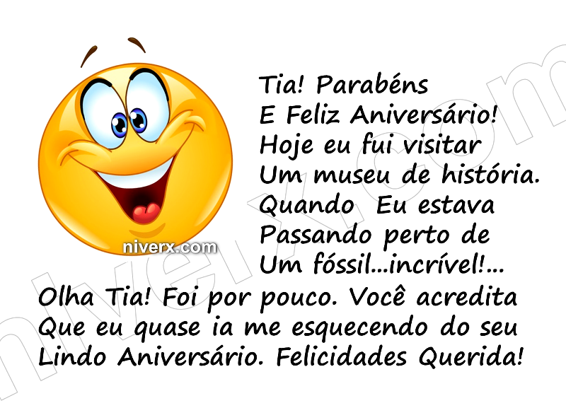 Feliz Aniversário Engraçado para Tia - Celular e Whatsapp fd (10)