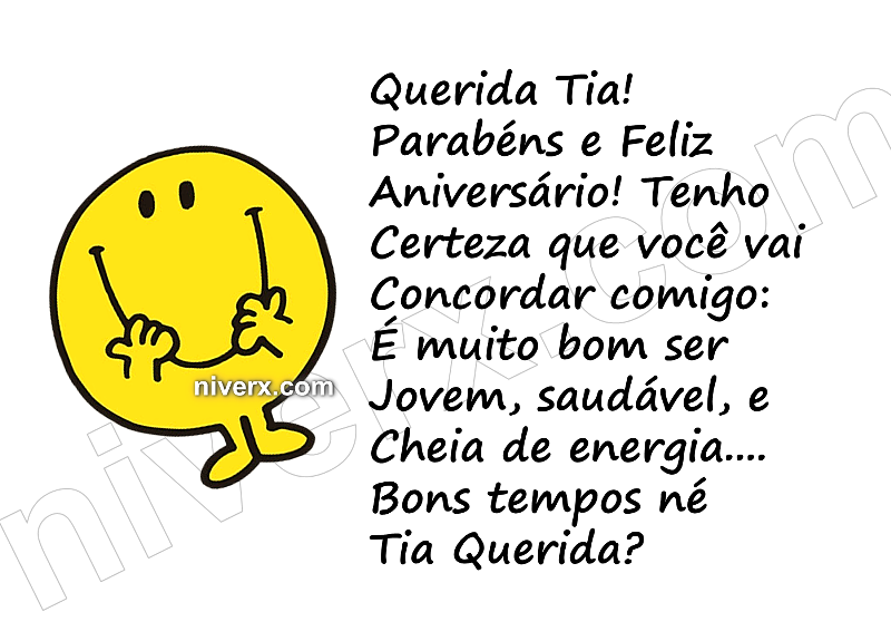 Feliz Aniversário Engraçado para Tia - Celular e Whatsapp fd (2)