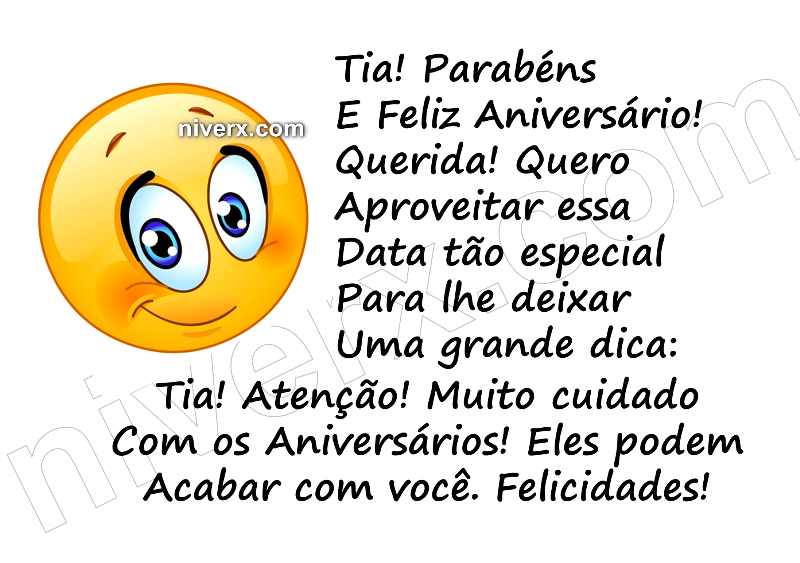 Feliz Aniversário Engraçado para Tia - Celular e Whatsapp fd (4)