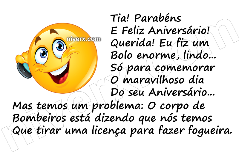 Feliz Aniversário Engraçado para Tia - Celular e Whatsapp fd (6)