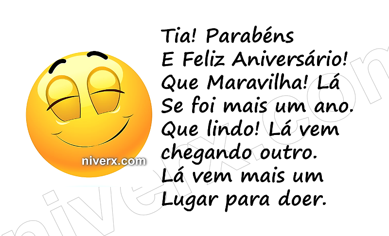 Feliz Aniversário Engraçado para Tia - Celular e Whatsapp fd (7)