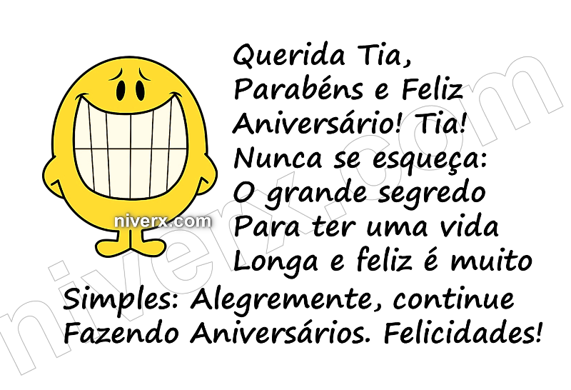 Feliz Aniversário Engraçado para Tia - Celular e Whatsapp t (3)